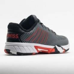 K-Swiss Hypercourt Express 2 Junior Steel Gray/Jet Black/Spicy Orange 13 K-Swiss Hypercourt Express 2 Junior Steel Gray/Jet Black/Spicy Orange