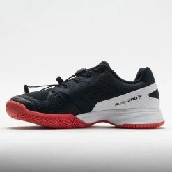 Kids' Shoes Wilson Rush Pro 4.0 Junior Quick Lace Black/White/Poppy Red