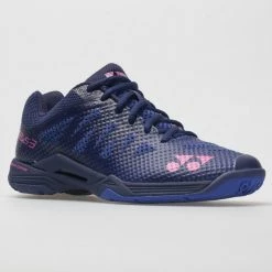 Yonex Power Cushion Aerus 3 LX Women's Navy Blue Squash Shoes 12 Yonex Power Cushion Aerus 3 LX Women's Navy Blue Squash Shoes