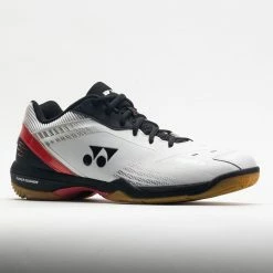 Squash Shoes Yonex Power Cushion 65 Men's White/Red 12 Squash Shoes Yonex Power Cushion 65 Men's White/Red