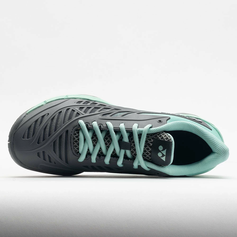 Yonex Power Cushion Cascade Drive Men's Gray/Pale Green Squash Shoes 5 Yonex Power Cushion Cascade Drive Men's Gray/Pale Green Squash Shoes