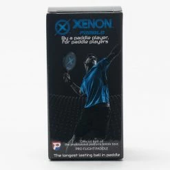 Platform Tennis Accessories Xenon Paddle Balls 2 Per Sleeve, 6 Sleeves