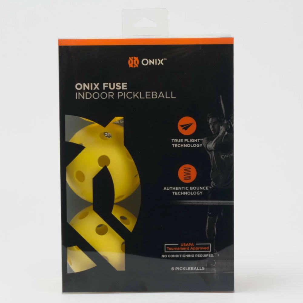 Onix Pickleball Onix Fuse Indoor Pickleball 6 Pack Pickleball Accessories 5 Onix Pickleball Onix Fuse Indoor Pickleball 6 Pack Pickleball Accessories