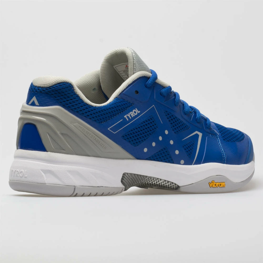 Tyrol Drive V Men's Royal Blue/Lite Gray Pickleball Shoes 8 Tyrol Drive V Men's Royal Blue/Lite Gray Pickleball Shoes