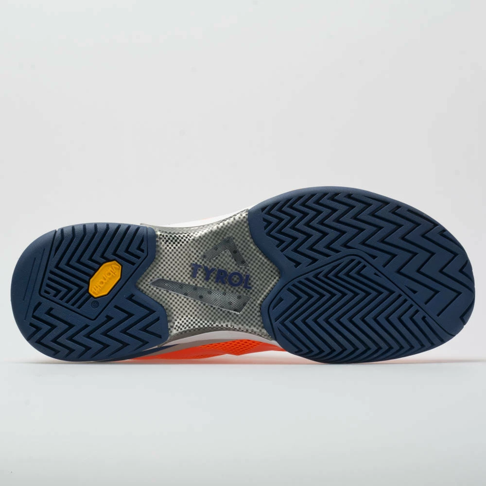 Pickleball Shoes Tyrol Striker-V Men's Orange/Navy 6 Pickleball Shoes Tyrol Striker-V Men's Orange/Navy