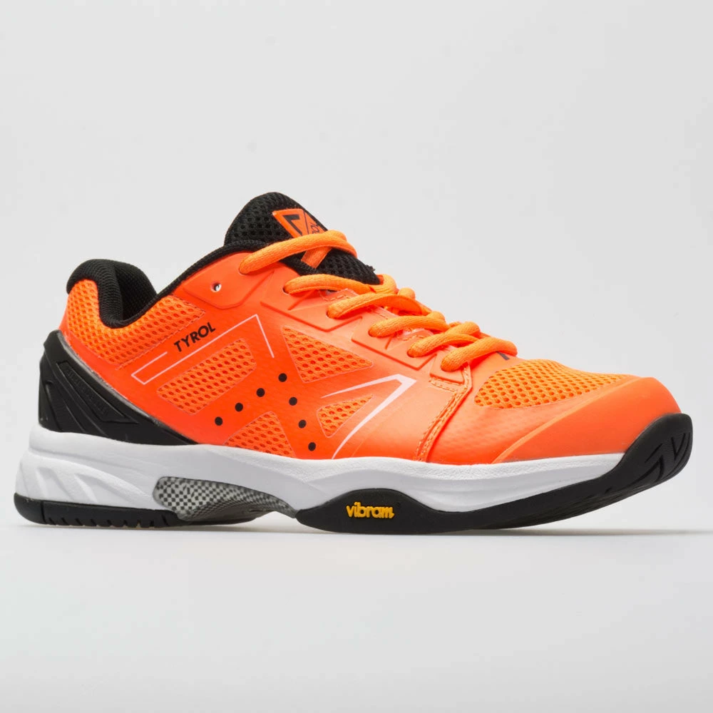 Tyrol Drive V Women's Orange/Black Pickleball Shoes 7 Tyrol Drive V Women's Orange/Black Pickleball Shoes
