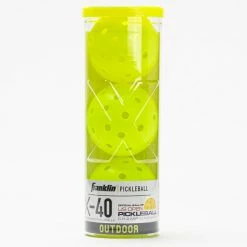 Pickleball Accessories Franklin X-40 Outdoor Pickleball 3 Pack Tube 8 Pickleball Accessories Franklin X-40 Outdoor Pickleball 3 Pack Tube