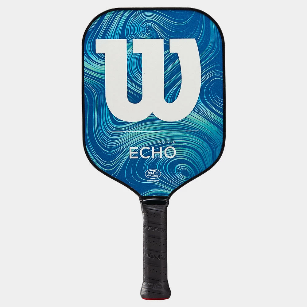 Pickleball Paddles Wilson Echo Energy Paddle Blue 3 Pickleball Paddles Wilson Echo Energy Paddle Blue