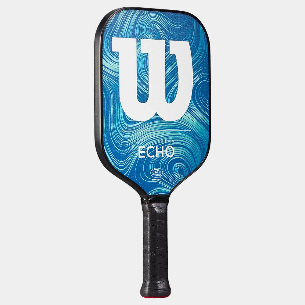 Pickleball Paddles Wilson Echo Energy Paddle Blue 4 Pickleball Paddles Wilson Echo Energy Paddle Blue