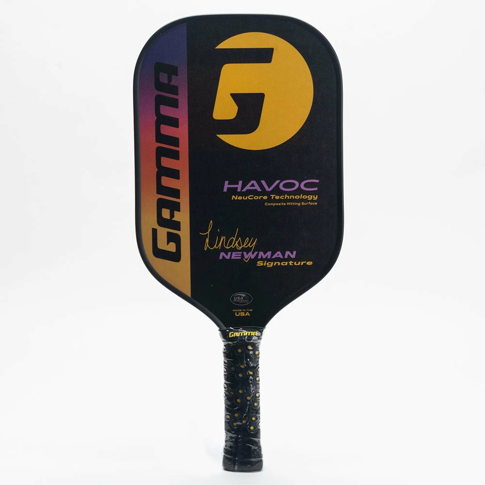 Pickleball Paddles Gamma Lindsey Newman Havoc Signature Paddle 3 Pickleball Paddles Gamma Lindsey Newman Havoc Signature Paddle