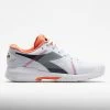 Diadora Trofeo AG Pickleball Women's White/Black/Vermillion Orange 1 Diadora Trofeo AG Pickleball Women's White/Black/Vermillion Orange
