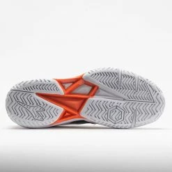 Diadora Trofeo AG Pickleball Women's White/Black/Vermillion Orange