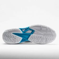 Diadora Trofeo AG Pickleball Men's White/Black/Blue Jewel Pickleball Shoes