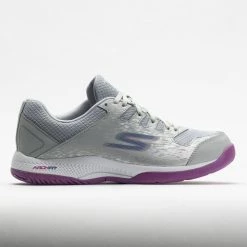 Skechers Performance Pickleball Shoes Skechers Viper Court Women's Grey/Purple
