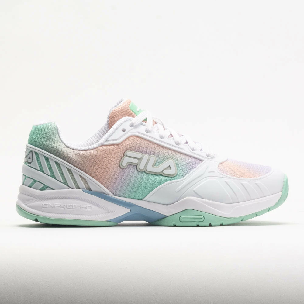 Fila Volley Zone Women's Tie-Dye Print Cream/Multi/White 3 Fila Volley Zone Women's Tie-Dye Print Cream/Multi/White