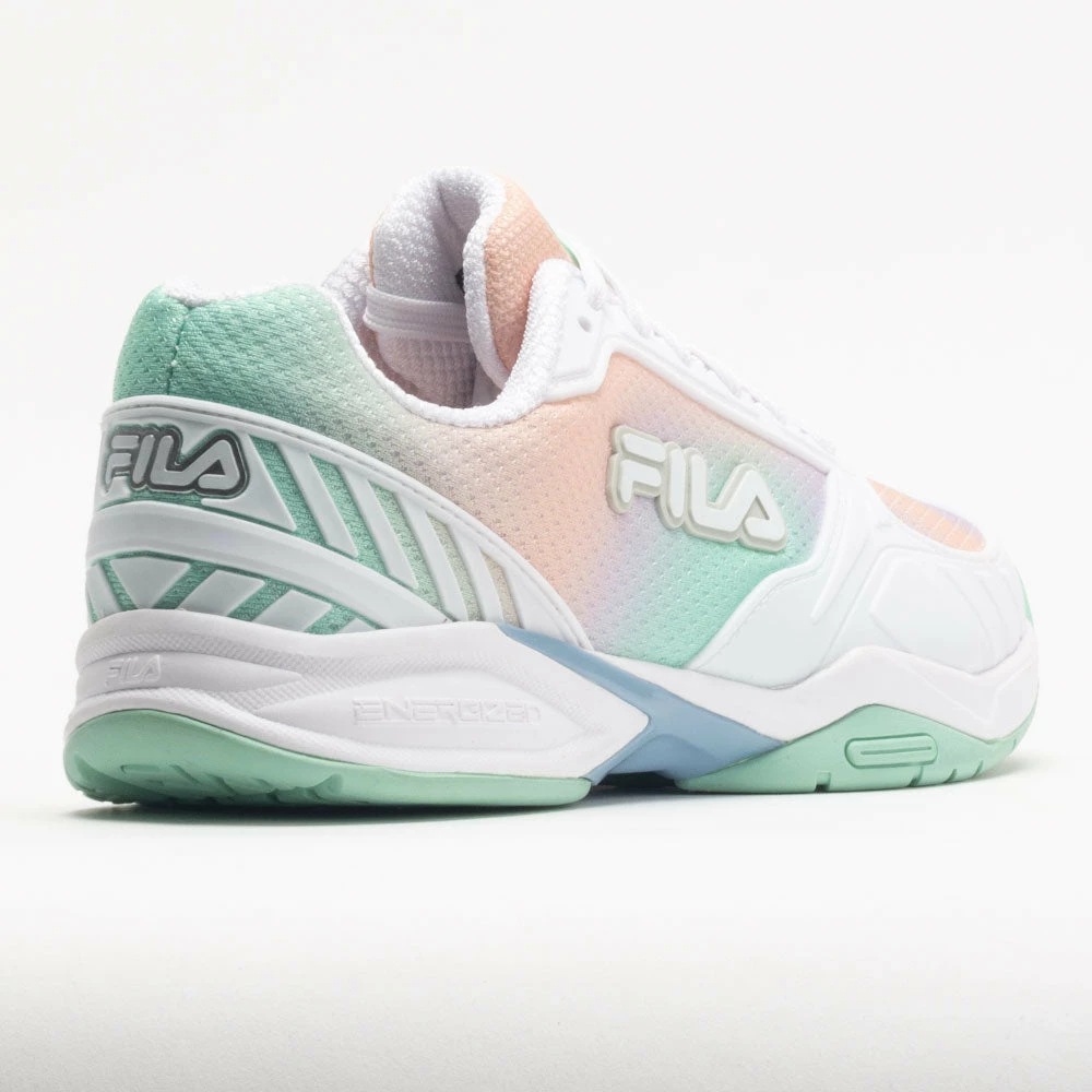 Fila Volley Zone Women's Tie-Dye Print Cream/Multi/White 8 Fila Volley Zone Women's Tie-Dye Print Cream/Multi/White