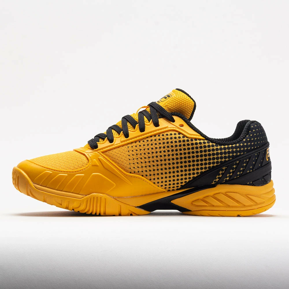 Fila Volley Zone Men's Citrus/Black/Citrus 4 Fila Volley Zone Men's Citrus/Black/Citrus