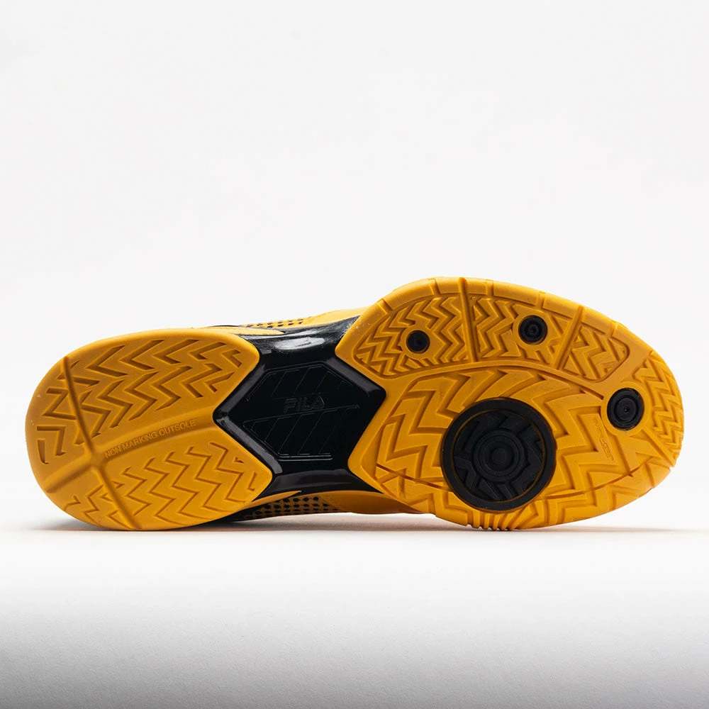 Fila Volley Zone Men's Citrus/Black/Citrus 6 Fila Volley Zone Men's Citrus/Black/Citrus