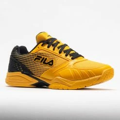 Fila Volley Zone Men's Citrus/Black/Citrus 12 Fila Volley Zone Men's Citrus/Black/Citrus