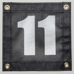 Tourna Tennis Court Numbers - Mesh