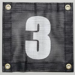 Tourna Tennis Court Numbers - Mesh