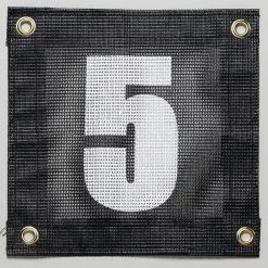 Tourna Tennis Court Numbers - Mesh