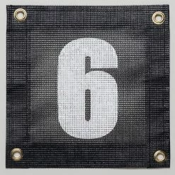 Tourna Tennis Court Numbers - Mesh