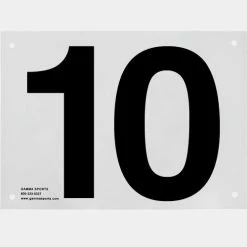 Gamma Tennis Court Numbers (Plastic)