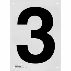 Gamma Tennis Court Numbers (Plastic)
