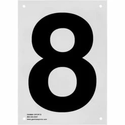 Gamma Tennis Court Numbers (Plastic)