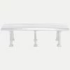 Tennis Accessories Tourna 5' Polyethelene And PVC Bench - White