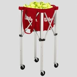 Tennis Accessories Wilson Tennis Teaching Cart With Red Bag