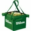 Tennis Accessories Wilson Teaching Cart Green Bag 1 Tennis Accessories Wilson Teaching Cart Green Bag