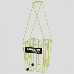 Gamma Ball Hopper Hi-Rise 75 Balls With Wheels Tennis Accessories