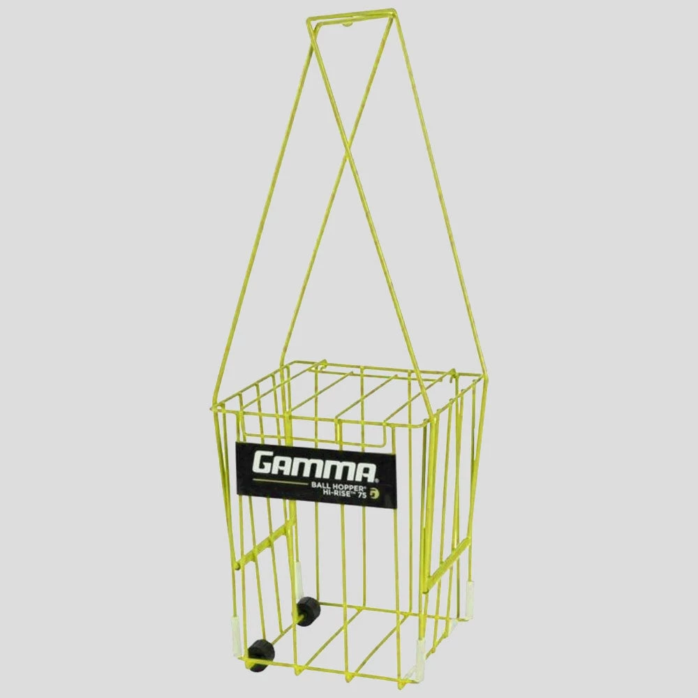 Gamma Ball Hopper Hi-Rise 75 Balls With Wheels Tennis Accessories 3 Gamma Ball Hopper Hi-Rise 75 Balls With Wheels Tennis Accessories