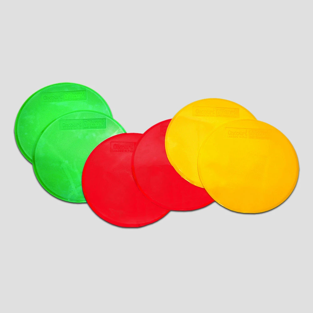 Tennis Accessories Oncourt Offcourt Training Spots 10" (Set Of 6) 3 Tennis Accessories Oncourt Offcourt Training Spots 10" (Set Of 6)