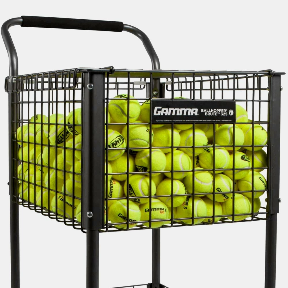 Tennis Accessories Gamma Ball Hopper Brute Teach Cart 325 Balls 4 Tennis Accessories Gamma Ball Hopper Brute Teach Cart 325 Balls