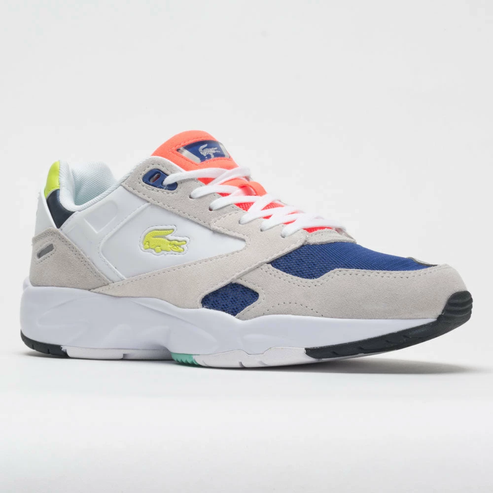 Lacoste Storm 96 Low 0120 1 Men's Light Grey/light Green Lifestyle Sneakers 7 Lacoste Storm 96 Low 0120 1 Men's Light Grey/light Green Lifestyle Sneakers