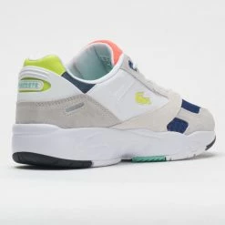 Lacoste Storm 96 Low 0120 1 Men's Light Grey/light Green Lifestyle Sneakers 13 Lacoste Storm 96 Low 0120 1 Men's Light Grey/light Green Lifestyle Sneakers
