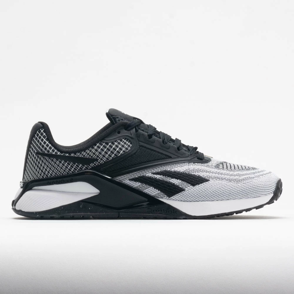 Reebok Nano X2 Men's Black/White/Pure Gray Training Shoes 3 Reebok Nano X2 Men's Black/White/Pure Gray Training Shoes