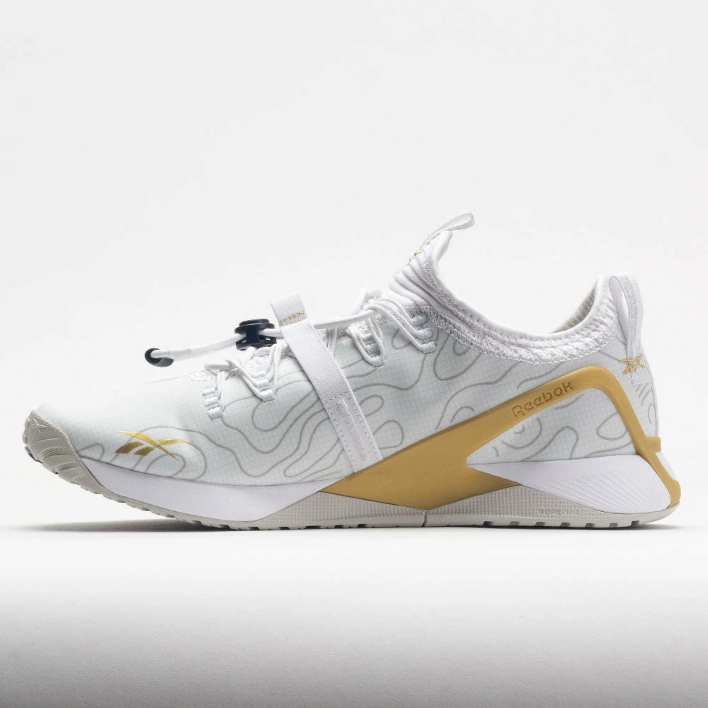 Reebok Nano X1 Froning Men's White/Vector Navy/Gold Metallic Training Shoes 4 Reebok Nano X1 Froning Men's White/Vector Navy/Gold Metallic Training Shoes