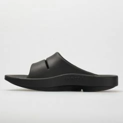 OOFOS OOahh Sport Men's Black/Matte Sandals & Slides