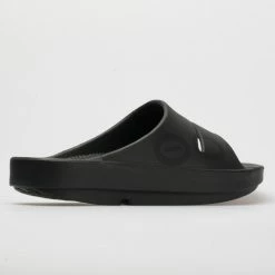 OOFOS OOahh Sport Men's Black/Matte Sandals & Slides