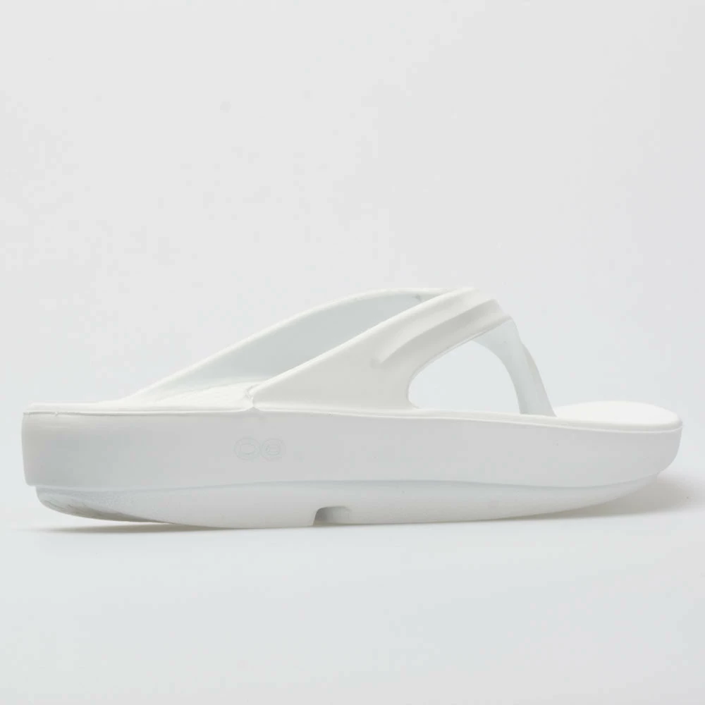 OOFOS OOlala Women's White/White Sandals & Slides 8 OOFOS OOlala Women's White/White Sandals & Slides