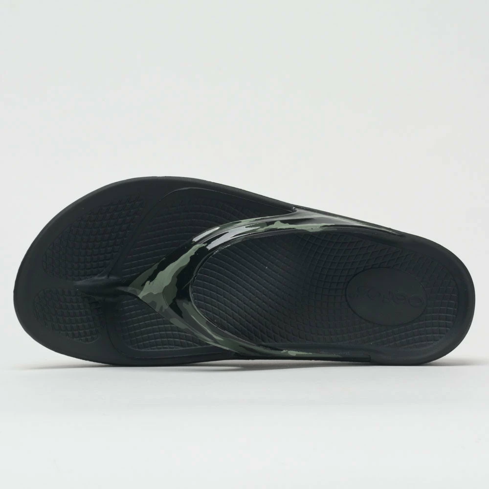 Sandals & Slides OOFOS OOlala Limited Women's Black/Green Camo 4 Sandals & Slides OOFOS OOlala Limited Women's Black/Green Camo