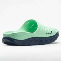 Hoka One One Ora Recovery Slide Men's Green Ash/Outer Space