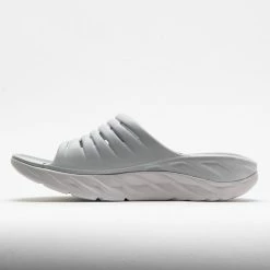 HOKA Ora Recovery Slide Men's Lunar Rock/Radiant Yellow Sandals & Slides 10 HOKA Ora Recovery Slide Men's Lunar Rock/Radiant Yellow Sandals & Slides