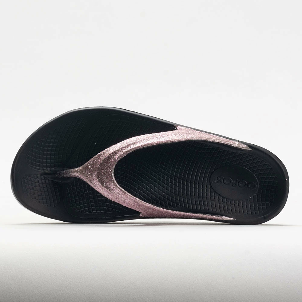 Sandals & Slides OOFOS OOlala Luxe Women's Rose Sparkle 4 Sandals & Slides OOFOS OOlala Luxe Women's Rose Sparkle