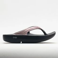 Sandals & Slides OOFOS OOlala Luxe Women's Rose Sparkle