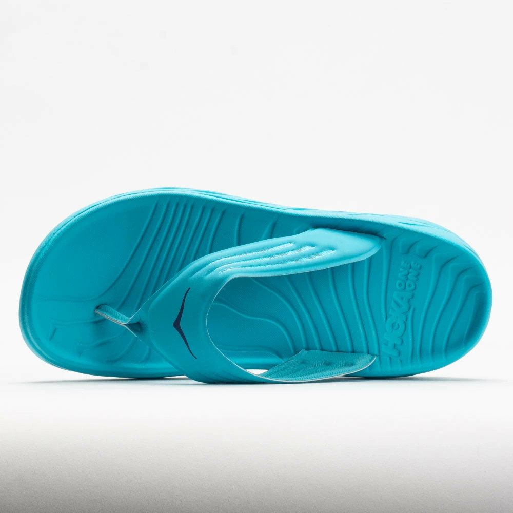 Sandals & Slides Hoka One One Ora Recovery Flip Men's Scuba Blue/Bellwether Blue 4 Sandals & Slides Hoka One One Ora Recovery Flip Men's Scuba Blue/Bellwether Blue